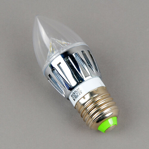 E27-5*1W-3000K Лампа LED (св. прозрачная)