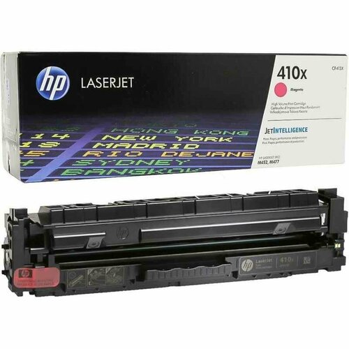 Картридж лазерный HP 410X CF413X пурп. пов. емк. для CLJ M377/M452/M477 картридж easyprint lh cf413x cf413x 413x cf410x 410x для принтеров hp пурпурный