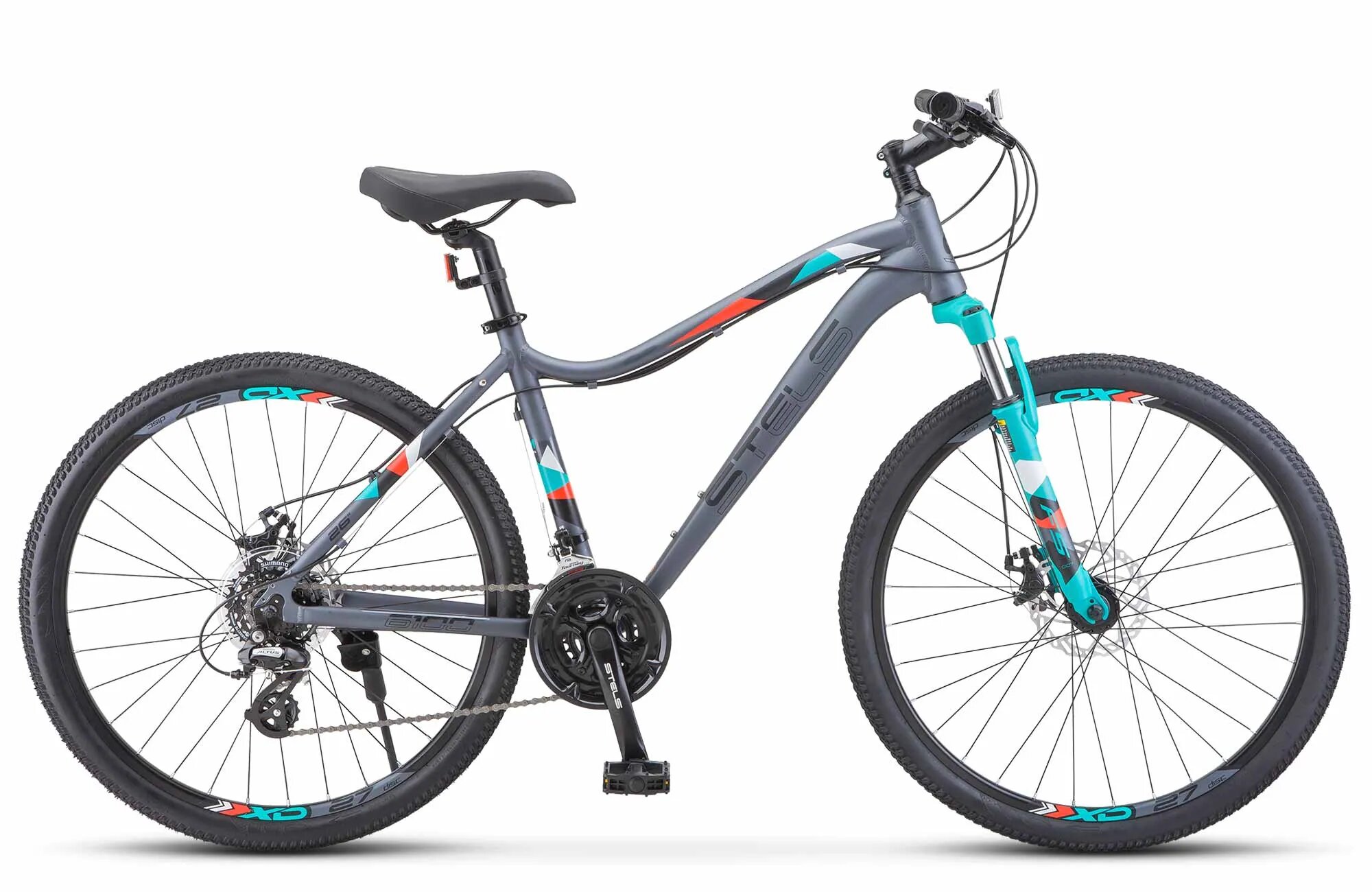 Велосипед Stels Miss-6100 MD 26" V030 17" Синий/Серый