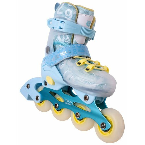 Ролики TECH TEAM Kidzroll Celadon р.28-31 (S) 1/6 NN012544 NN012544