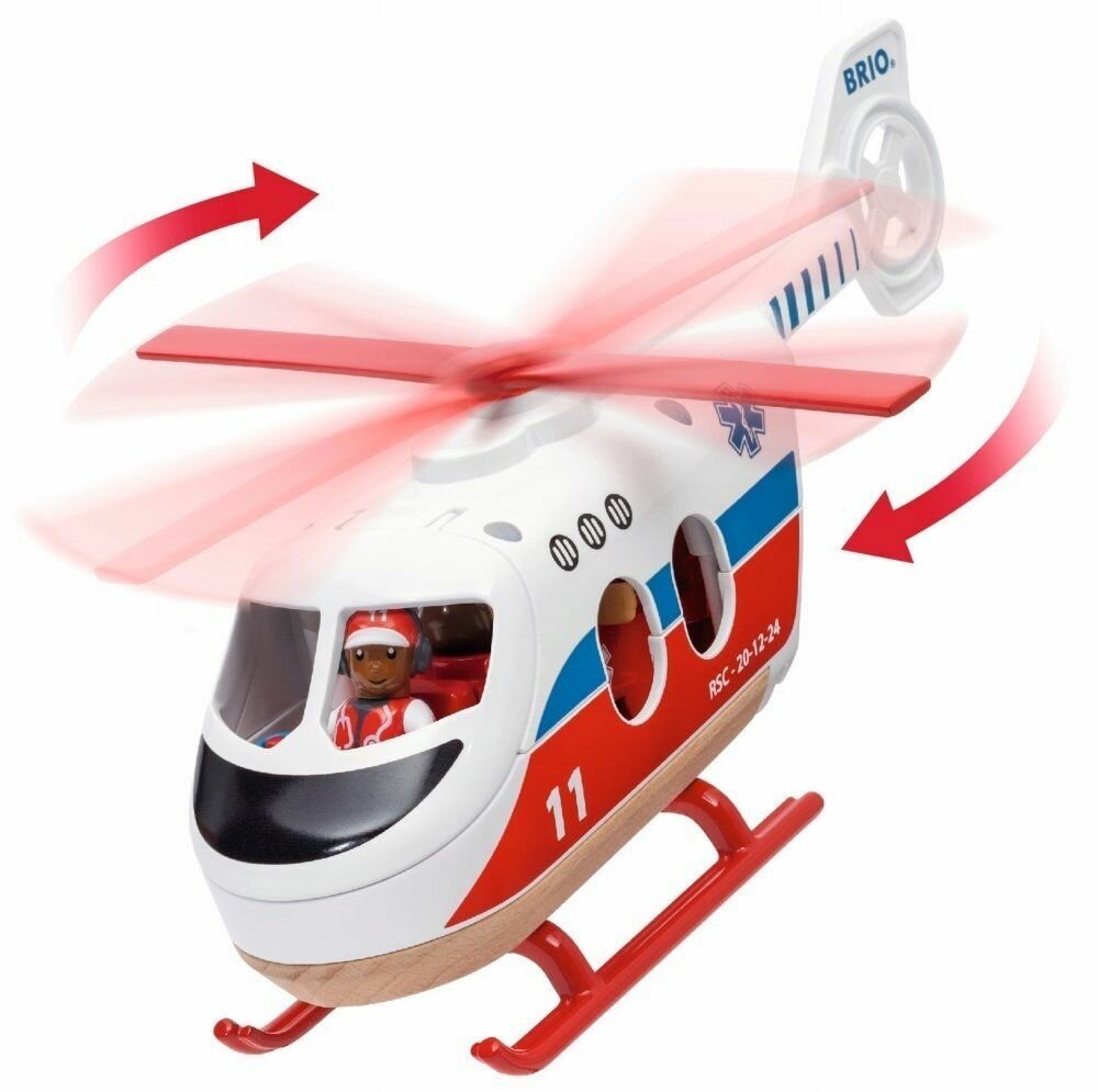 BRIO 36022 Cпасательный вертолет — фото 1