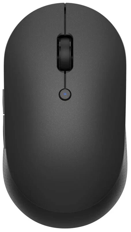 Беспроводная компактная мышь Xiaomi Mi Dual Mode Wireless Mouse Silent Edition CN, черный