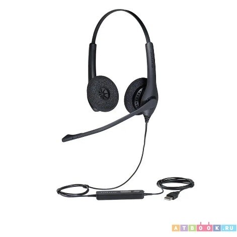 Jabra Biz Jabra Biz 1100 QD Duo Гарнитура 1119-0158