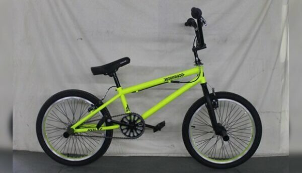 Велосипед 20" ROLIZ BMX, 1ск, сталь, зеленый