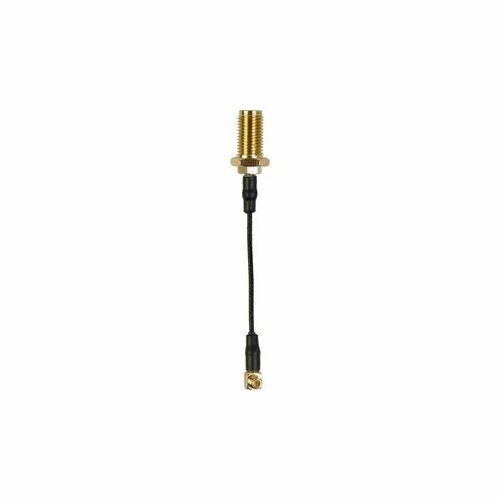 Переходник Foxeer 65mm Angle MMCX to SMA Extension Cable 20m extension cables sma male to female coaxial extension cable wifi router antenna aerial copper plated gold cable