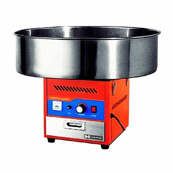 Аппарат для сахарной ваты Hurakan HKN-C3 производительность 3 кг/ч, чаша-ловитель - из нержавеющей стали.