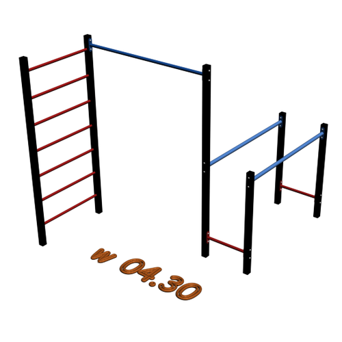 Спортивная площадка Workout W0430 38680₽