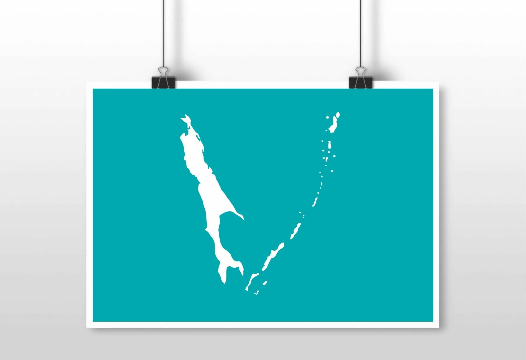 Плакат А2 принт 0070 - Сахалинская область