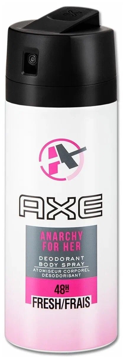 Axe дезодорант Anarchy for her, спрей, push-up, 150 мл, 100 г, 1 шт.