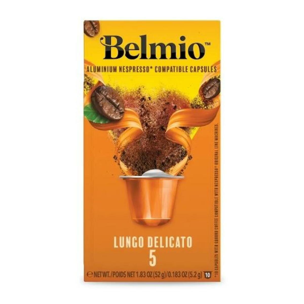 Кофе молотый Belmio в алюминиевых капсулах Caramel Caramba, для системы Nespresso (Неспрессо), 10 капсул - фотография № 15