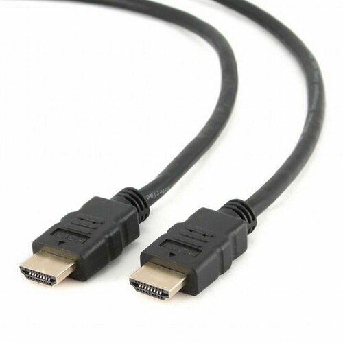 Кабель HDMI Gembird/Cablexpert CC-HDMI4-15M (15м, v1.4, 19M/19M, черный, позол. разъемы, экран, пакет) (CC-HDMI4-15M)