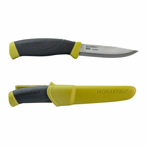 нож morakniv companion olive green Нож с фиксированным клинком Morakniv Companion