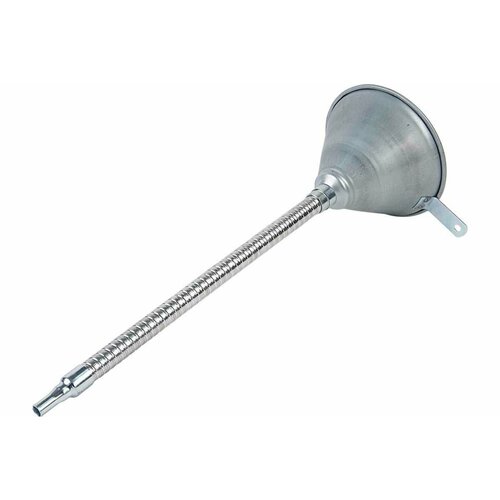 Воронка металлическая с гибким наконечником 370 мм JTC-3108A