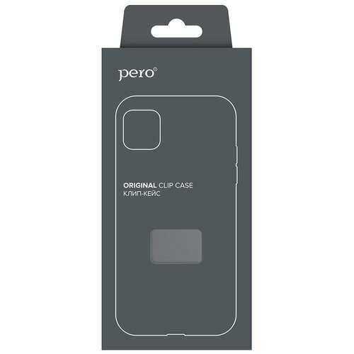Клип-кейс PERO силикон для Tecno Pova 6 прозрачный усиленный бесцветный, прозрачный