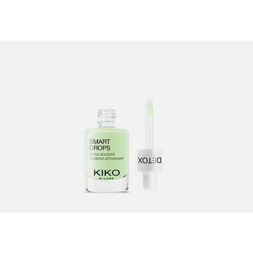 Концентрат для лица с детокс-эффектом KIKO MILANO, SMART DETOX DROPS 10мл концентрат для лица с эффектом сияния kiko milano smart glow drops