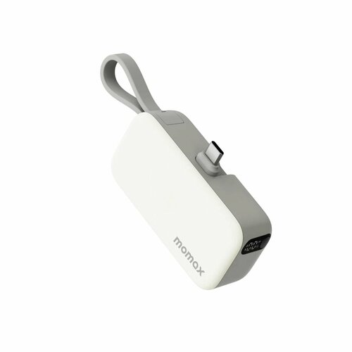 Дополнительный аккумулятор брелок Momax 1- Power Mini 5000 White белый