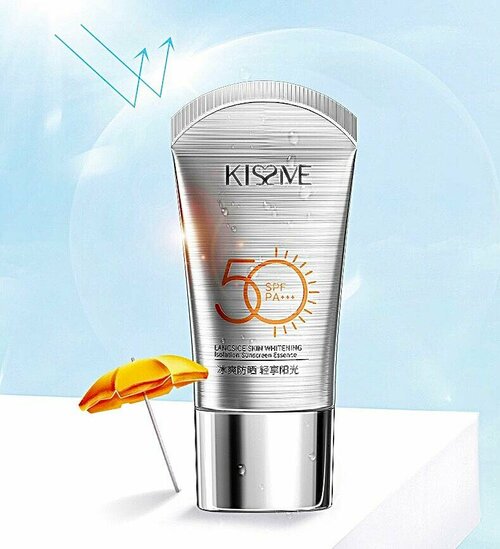 Солнцезащитный крем с SPF-50 для лица KISS ME/корейская косметика