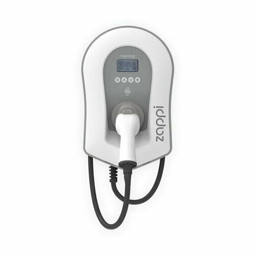 MyENERGY ZAPPI-2H22TW-T - Grey - White - Wall - Plastic - LED - AC - Solar - Type 2 208032₽