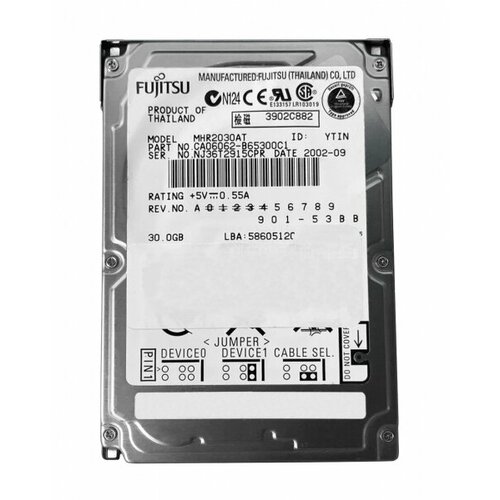 Жесткий диск Fujitsu CA06062-B65300C1 30Gb 4200 IDE 25 HDD 7010₽