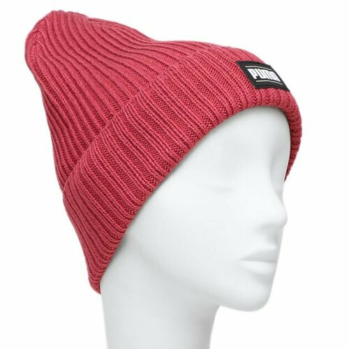 Шапка PUMA, размер б/р, фуксия шапка vans cuff beanie зеленый