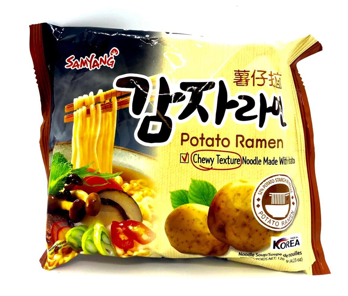 Лапша Samyang Hot Chickeflavor Ramen Potato со вкусом картофеля 120гр (40)