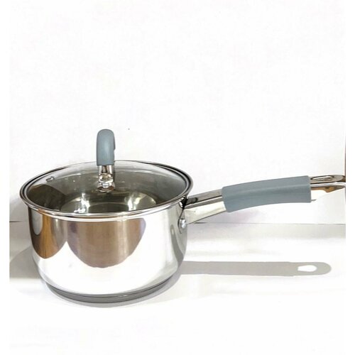 Ковш 1, 5 л, диаметр 17 см, для индукционных и других плит