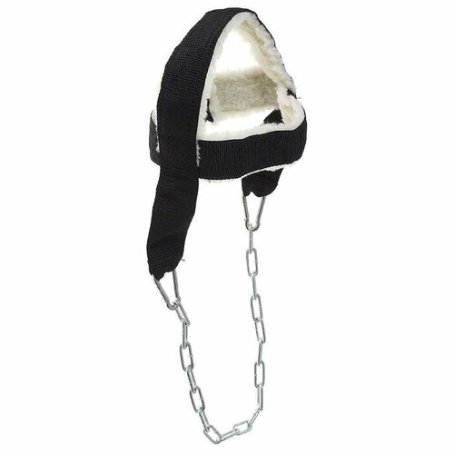 Эспандер-тренажер ONLYTOP для мышц шеи регулируемая нагрузка 1306₽