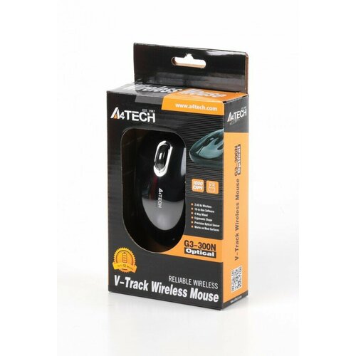 Мышь A4Tech VTrack G 3300 N черный 450800₽