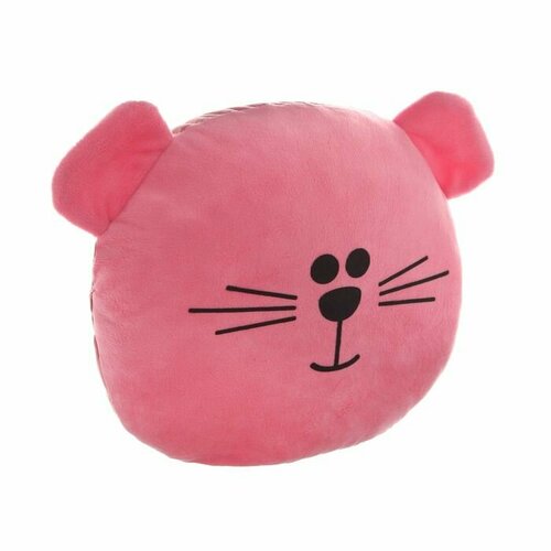 Подушка на подголовник матех MIMIMISH LINE 33 х 31 х 10 см розовый 1315₽