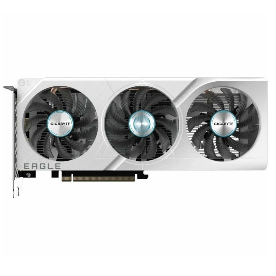 Видеокарта GIGABYTE GeForce RTX 4060 8GB EAGLE OC ICE (GV-N4060EAGLEOC ICE-8GD) — фото 1