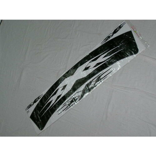 Наклейка лоб. стекла /2110-12/ XXX (270х1200) чер. изогнут.