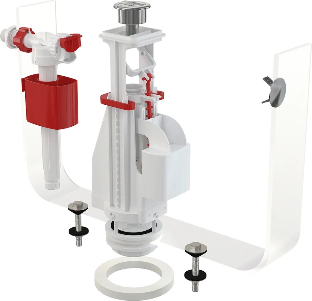 Механизм смыва для бачка AlcaPlast SA08AK 1/2