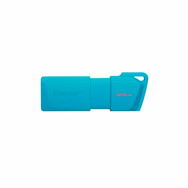 USB Flash Drive 128Gb - Kingston DataTraveler Exodia M Neon Aqua Blue KC-U2L128-7LB