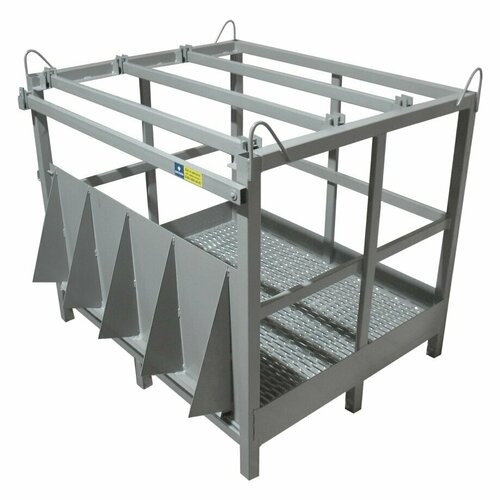 Паллета для погрузки до 12 газовых баллонов ПГБ 03 с перекладиной 32700₽