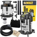 Промышленный пылесос для сухой и влажной уборки класса DEWALT, M, 1050 Вт, 30 л, DXV30SAPTA - изображение