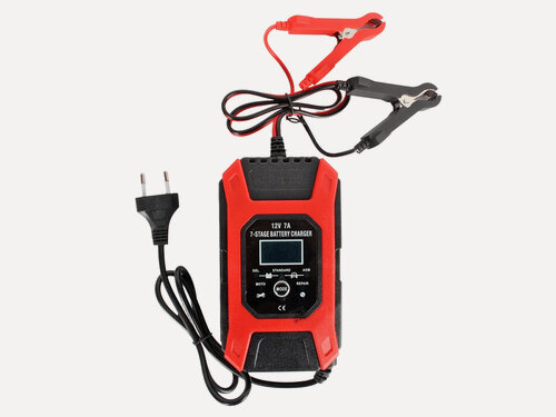 Изображение товара Устройство зарядное FOXSUR 12V/7Аh-100Ah 220V авто