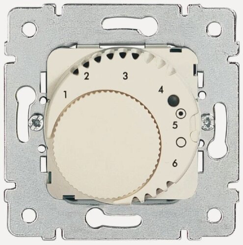 Изображение товара Терморегулятор Legrand Galea Life PRO21 775857, механический, скрытый монтаж, IP30 слоновая кость для тёплого пола.