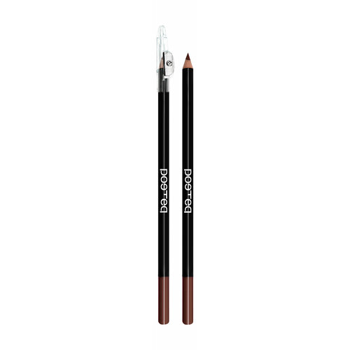 POETEQ Карандаш для глаз Eyeliner with sharpener с точилкой, 2 г, 39 ореховое пралине