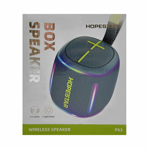 Портативная колонка Hopestar P63 синий 290400₽