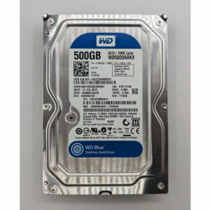 Жесткий диск 01WR32, WD5000AAKX-75U6AA0, WD, 500 Гб, SATA, 3.5