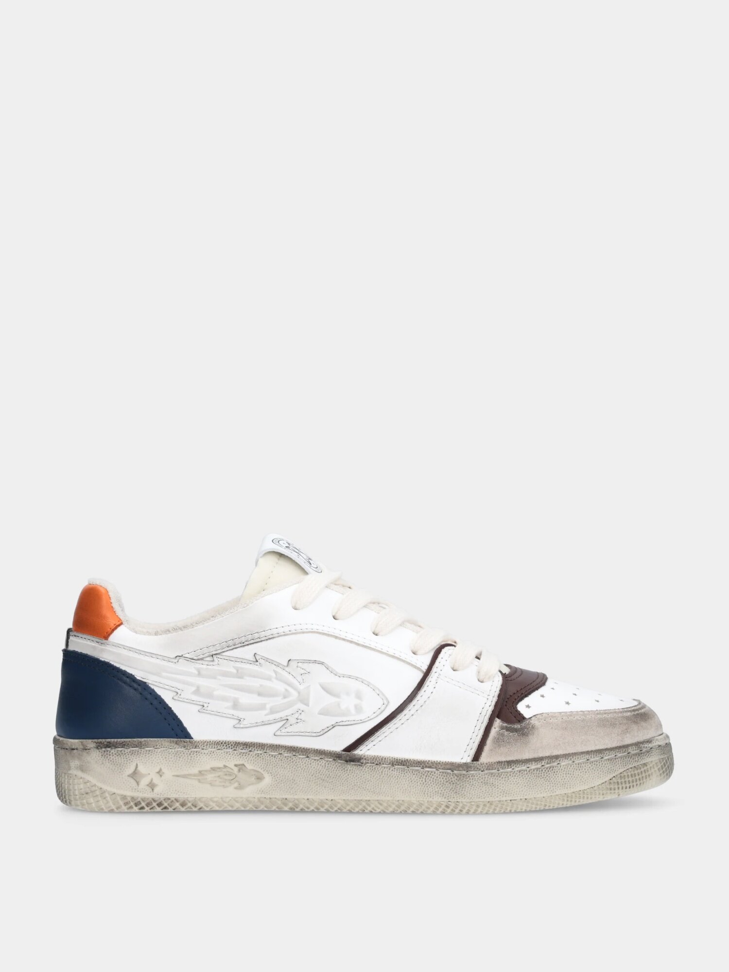 Кеды Enterprise Japan Ej Egg Rocket M Low Calf Black/White, Черный, 37 EU