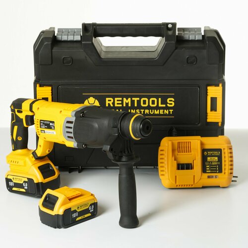 Перфоратор аккумуляторный дрель ударная Remtools 14500₽