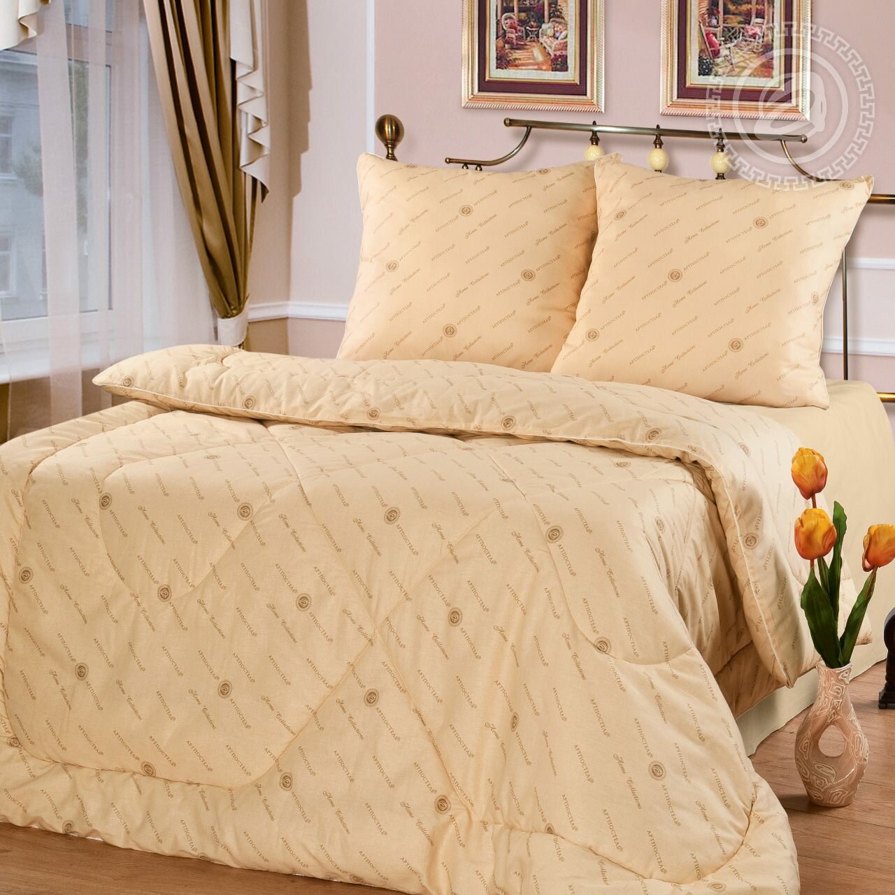 Одеяло Ясли 110x140 см Шерсть Comfort Collection классическое артпостель, Наполнитель: Термоскрепленная овечья шерсть, Всесезонное