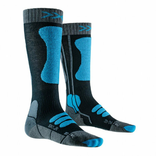 Носки X-bionic Ski Junior 4.0, размер 27/30, черный, синий