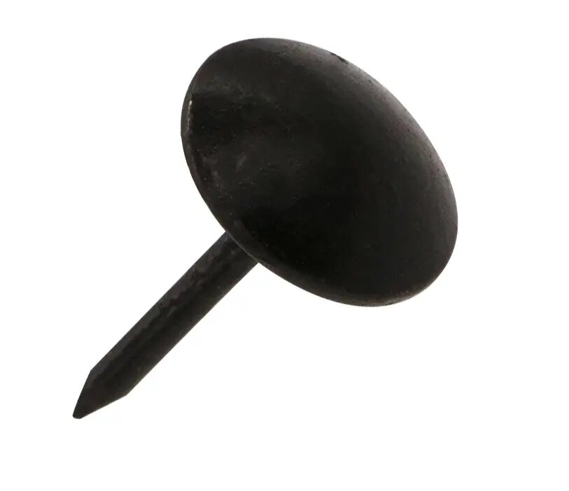 фото Гвозди мебельные 9x13 мм, цвет черный 10 шт.