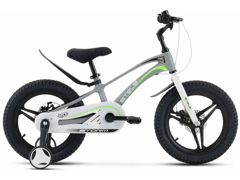 Велосипед детский 16 Stels Storm MD Z010 серый 2024