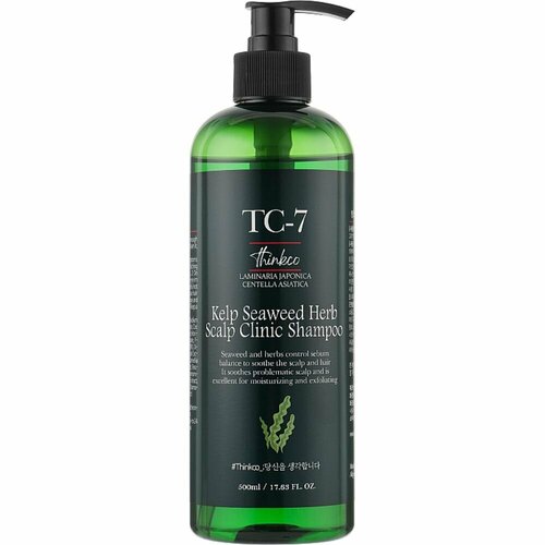 THINKCO Шампунь с экстрактом морских водорослей Tc-7 Kelp Seaweed Herb Scalp Clinic Shampoo 3490₽