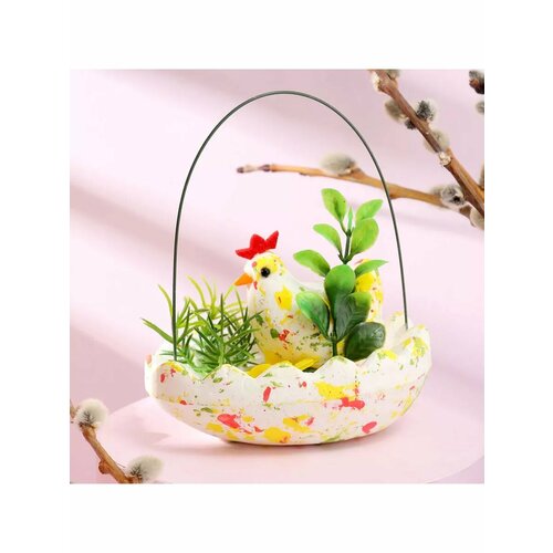 Декор пасхальный Курочка 8 12 14 см 626₽