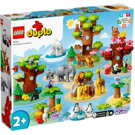 Конструктор LEGO Duplo 10975 Дикие животные мира
