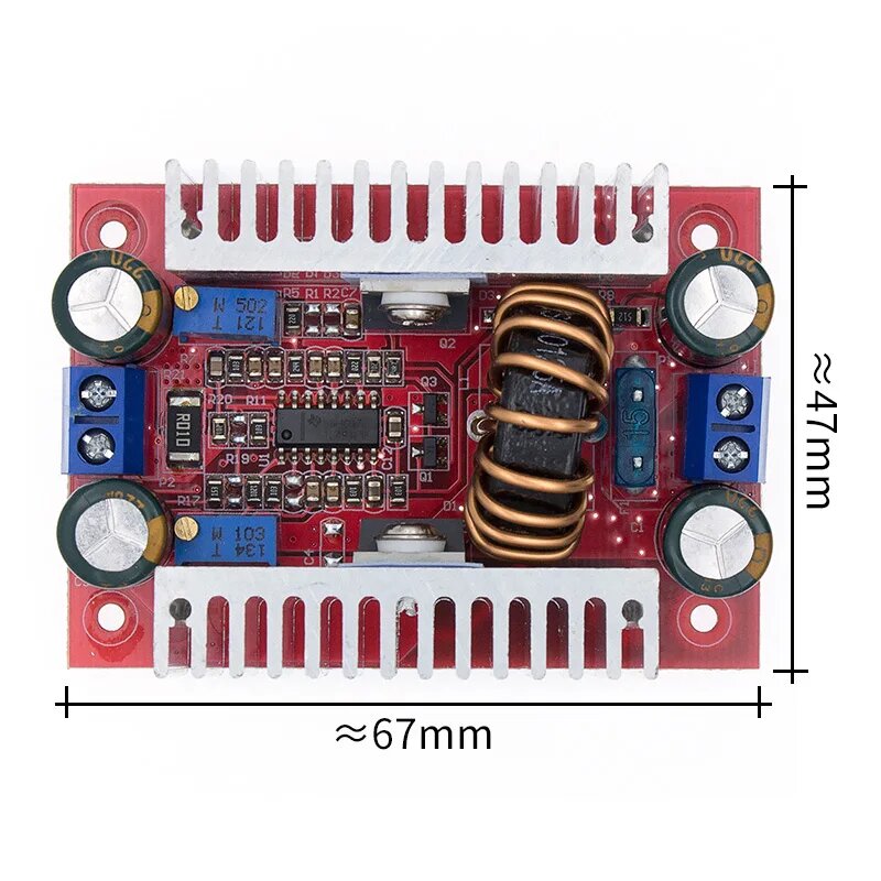 TENSTAR ROBOT Модуль повышающий преобразователь DC-DC 400 Вт, 400W module
